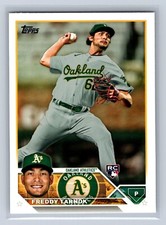 2023 Topps #608 Freddy Tarnok  Oakland Athletics Rookie