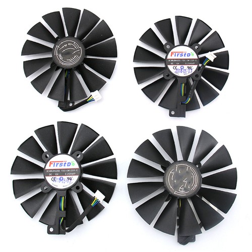 Graphics Card Cooling Fans for ASUS DUAL-RX580-8G (13 Leaves/Dual Fan Version) - Afbeelding 2 van 9