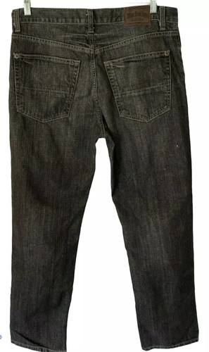 Tommy Hilfiger Mens Classic Straight Jeans Dark Blue Whiskered Denim 32X30 EUC - Picture 4 of 12