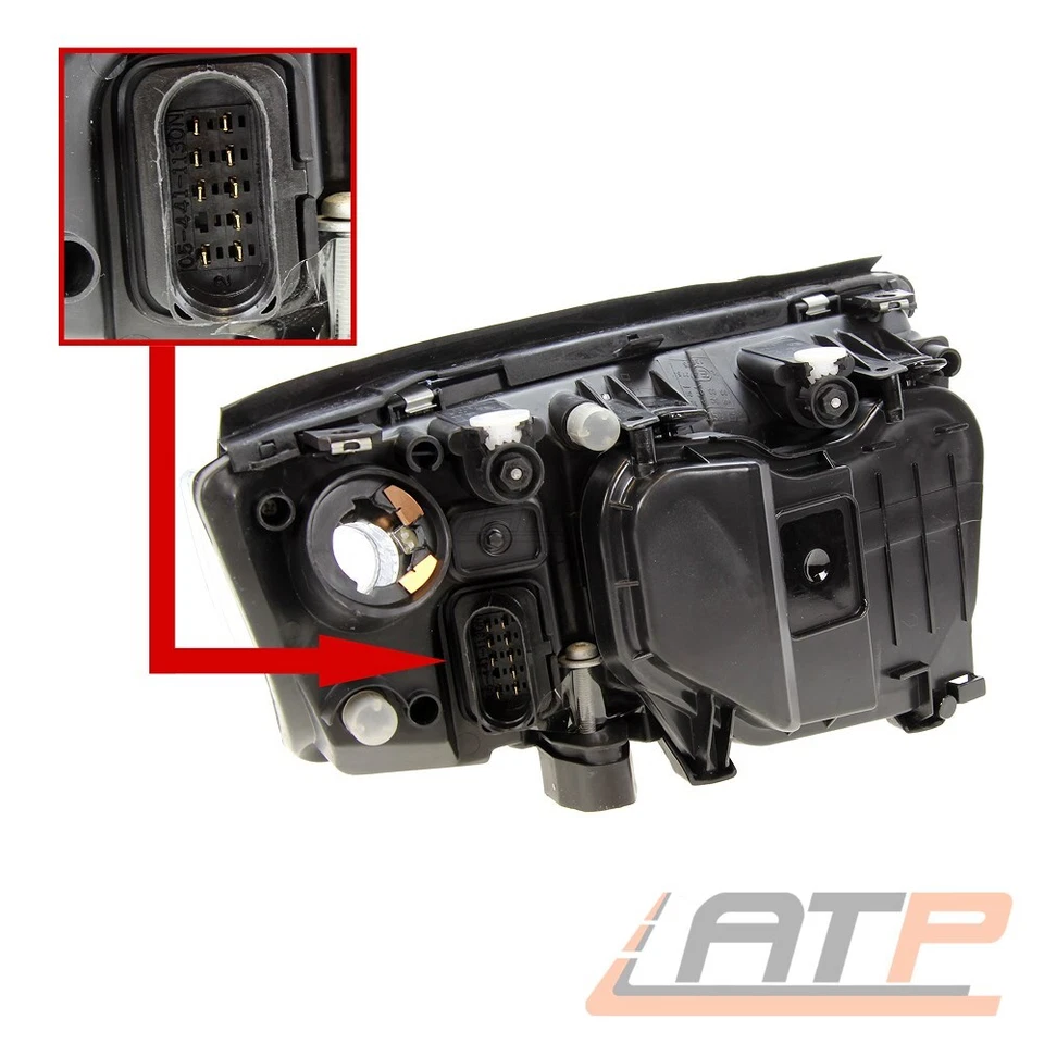 2x SCHEINWERFER H7/H3 CHROM SET LINKS + RECHTS FÜR SKODA FABIA 1 6Y BJ 99-08 - Bild 4 von 4