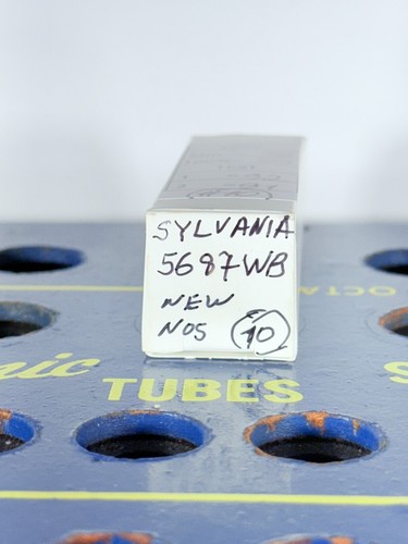 Sylvania 5687WB NOS Tested Strong Balanced Tube - Picture 10 of 10