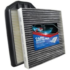 Fit for 2007 2008 2009 Honda CR-V 2.4L Engine & Cabin Air Filter Combo Set