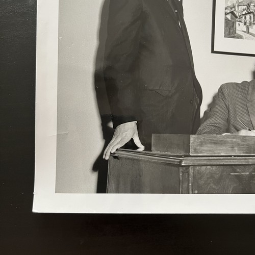 Vintage 1963 Sir Edmund Hillary Foto in Chicago, Illinois Kaufman & Fabry Co. - Bild 4 von 7