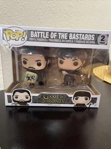 Funko Pop Game of Thrones Battle of the Bastards Jon Snow Ramsay Bolton 2-pack