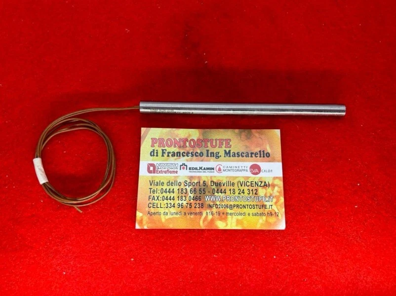 CANDELETTA RESISTENZA ACCENSIONE STUFA PELLET 9,9X155 300W EXTRAFLAME