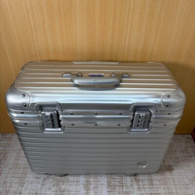 Rimowa × Audi Topas Pilot Trolley Silver 2-wheels Carry Case