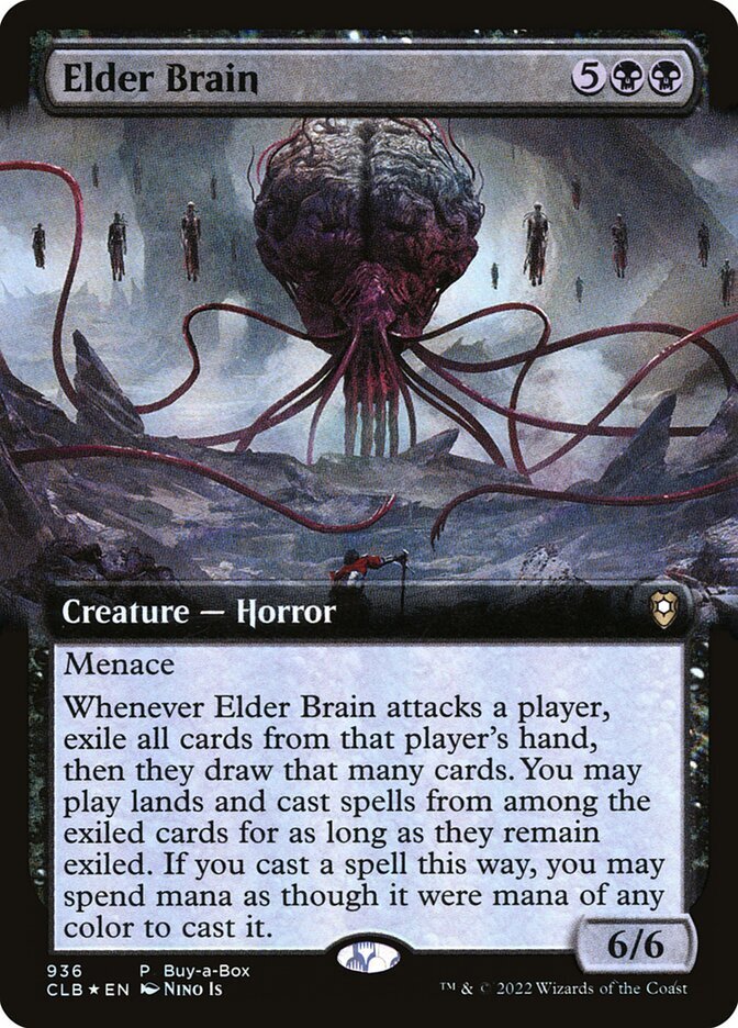 Magic the Gathering (mtg): BABP: Elder Brain (Buy-A-Box