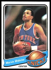 1979-80 Topps Marvin Webster # 88 New York Knicks 6KK
