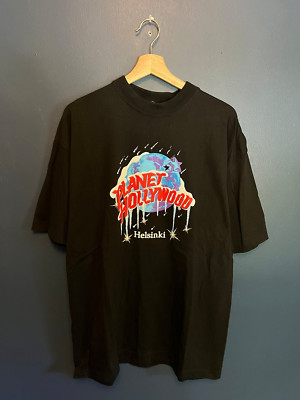 Planet Hollywood Helsinki T Shirt Full Size S-5XL