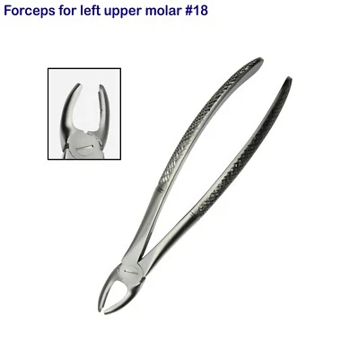 TK PLUS Dentaire Extraction Forceps Supérieur Molaires Instruments FIG.18