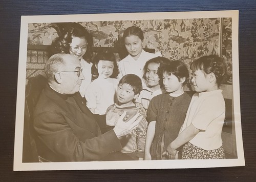 CHIŃSKIE ZDJĘCIE AMERYKAŃSKIE 1948 CHIIAGO CHIŃSKA MISJA ORYGINALNE DZIECI VINTAGE - Zdjęcie 1 z 3