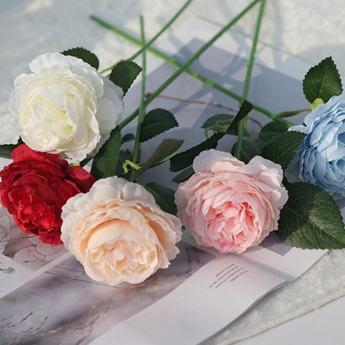 6 Pcs Simulierte Blütenblätter Baby Kunstrosen Wie Echt Hochzeitsdeko - Bild 10 von 12