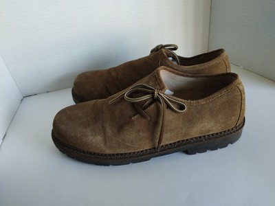 Stockerpoint Suede Leather Haferl  Shoes brown Rubber Sole Size 47/ US 13