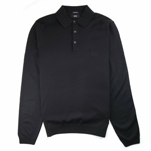 hugo boss knitted polo shirt
