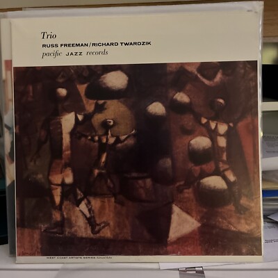 THE RICHARD TWARDZYK TRIO / THE RUSS FREEMAN TRIO LP PACIFIC JAZZ 624