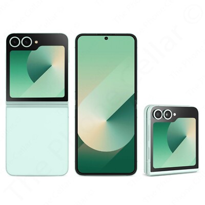 READ Samsung Galaxy Z Flip6 512GB Unlocked SM-F741U 6.7'' 50MP Mint Green