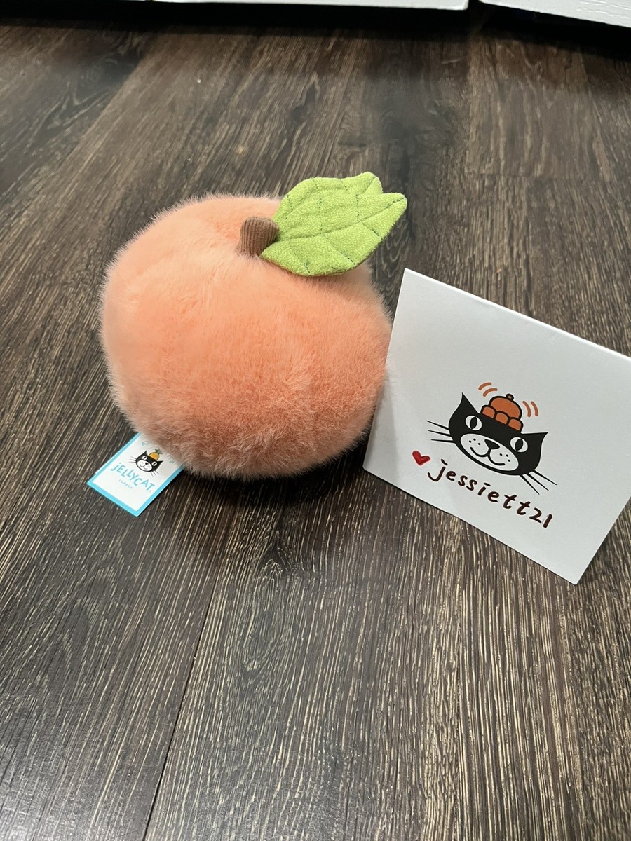 Jellycat Amuseable Peach 100%Authentic NWT US ShipFast | eBay