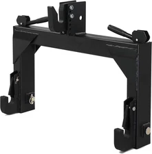 3 Point Quick Hitch 3000 Lbs Adaptation to Category 1 & 2 Tractor 3-Pt Attachmen