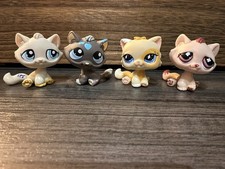 Littlest Pet Shop LPS lot: Cat 1364, Cat 815, Cat 521,  No  Monopoly Cat