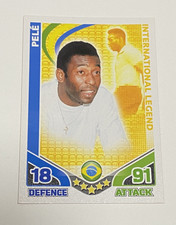 Pele Topps Match Attax 2010 World Cup International Legend Base Card