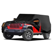 Waterproof Car Cover for Jeep Wrangler 4 Door Custom Fit Jeep Wrangler 4 Door