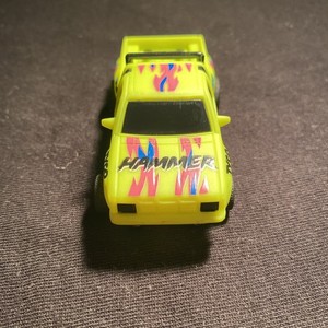Tyco Electric HO Scale Slot Car. Nissan Truck HAMMER, FAST Speed.