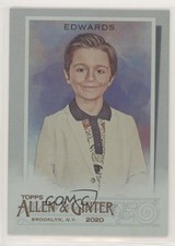 2020 Topps Allen & Ginter's Hot Box Silver Portrait Julian Edwards #284 1s8