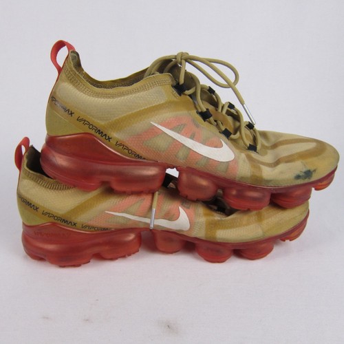 Nike Air VaporMax Men Size 11.5 AR6631-701 Crimson Gold Orange Training Shoes - Picture 4 of 8