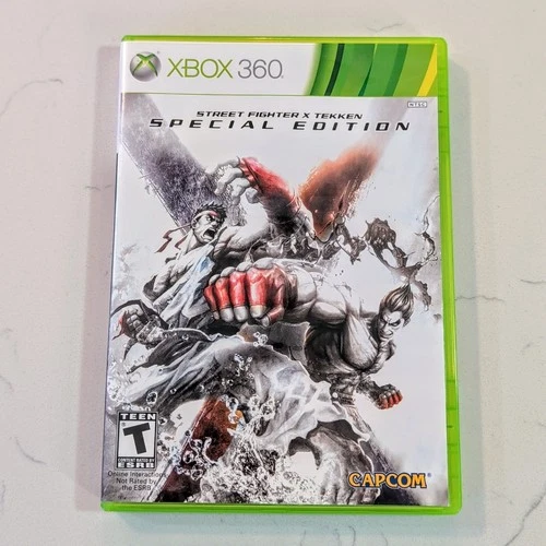 Street Fighter X Tekken - Special Edition (Microsoft Xbox 360) w/ Comic - Tested