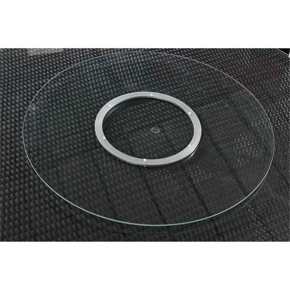 Manhattan Comfort Nightingdale 7-PC Rattan/Fabric Outdoor Dining Set in Orange - Image 4 of 4