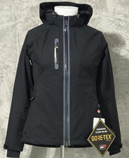 Gore-Tex Golf Rain Jacket Sunice Kate Women's Size XS Full Zip Black, New