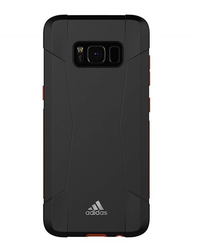 Adidas Solo Black Cover Hard-Case Pokrowiec Futerał ochronny Box do Samsung Galaxy S8 - Zdjęcie 3 z 7
