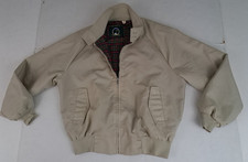 Vintage Plaid Insulated Light Full Zip Jacket LG 42-44 Tan Ozark Trail USA Made