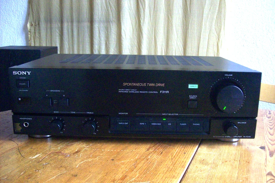 SONY TA-F311R Voll-Verstärker, guter gebrauchter funktionstüchtiger Zustand - Bild 2 von 4