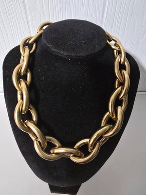 #ad jenny bird chunky Gold Tone necklace $97.85