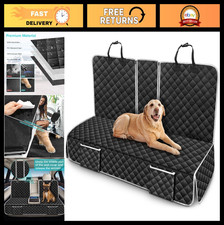 Waterproof Dog Seat Cover For Trucks Fits Ram 1500 2500 3500 Crew Cab 2000-202