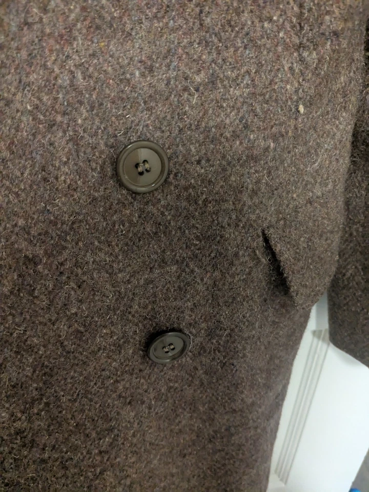 Larry Levine Vintage Wool Coat - Image 3 of 4