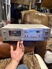 SANYO Audio Cassette Deck -- Model RD2000 FOR PARTS OR REPAIR 