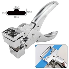 T-Shape Hole Puncher Paperboard Plastic Sheet 2mm Non-slip Handle Design