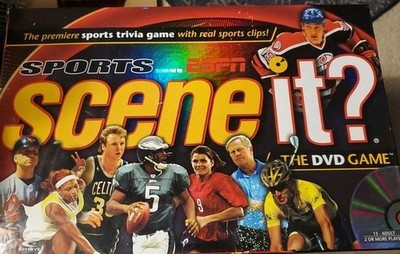 2005-Scene It? DVD Trivia Game - Sports Powered By ESPN - Complete