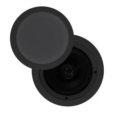 Pyle PDIC 200W 6.5" In Wall Ceiling Speakers, Spring-Loaded Terminals (Open Box)