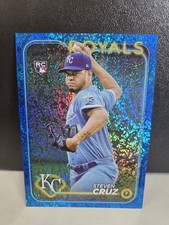 2024 Topps Series 2 Steven Cruz RC #360 Blue Foil /999 Kansas City Royals