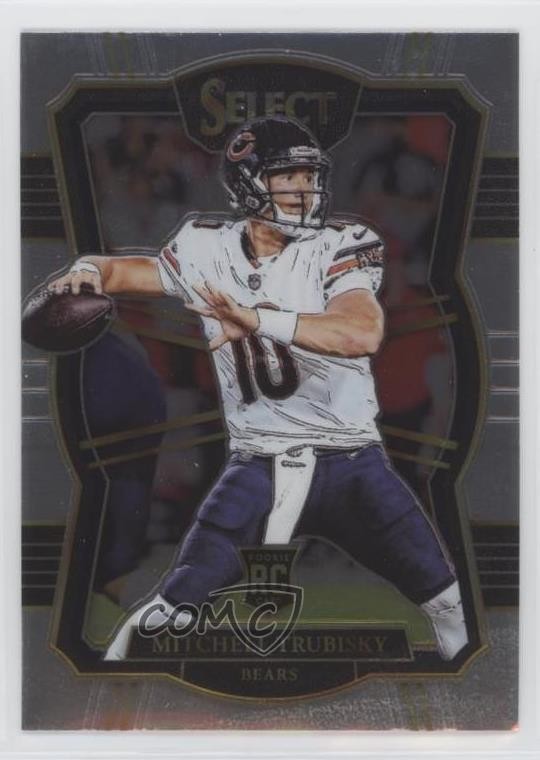 2017 Panini Select Premier Level Mitchell Trubisky #197 Rookie RC 00ah