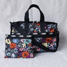 LeSportsac Floral 2way Bag with Pouch New