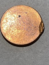 ERROR COIN 95% OFF CENTER COPPER LINCOLN CENT / PENNY -FREE SHIPPING