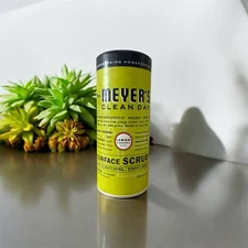 Mrs Meyer's Clean Day Surface Scrub Lemon Verbena Non Scratching 11 oz New!