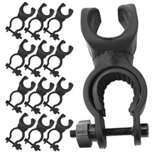  20 Pcs Bike Clamp Mount Bicycle Light Bracket Cane Accessories for Seniors