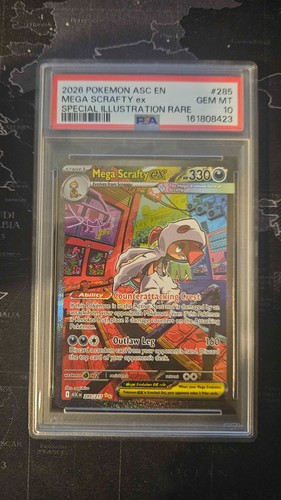 Mega Scrafty ex graded PSA 10 for sale on eBay