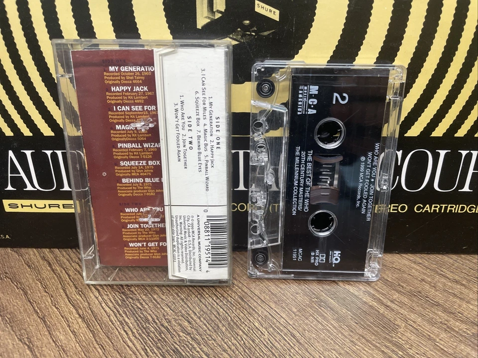 Classic Rock Cassette Lot AC/DC The Who Led Zeppelin - Image 3 of 4