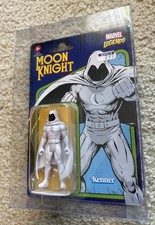 2022 Hasbro Kenner Marvel Legends Retro MOON KNIGHT Figure 3.75  w  Holder